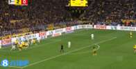 拜尔头球抢点破门完成双响，施洛特贝克助攻梅开二度