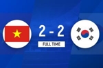 90分钟-U23越南2-2韩国进加时 阮庭北传射+染红申敏河读秒绝平